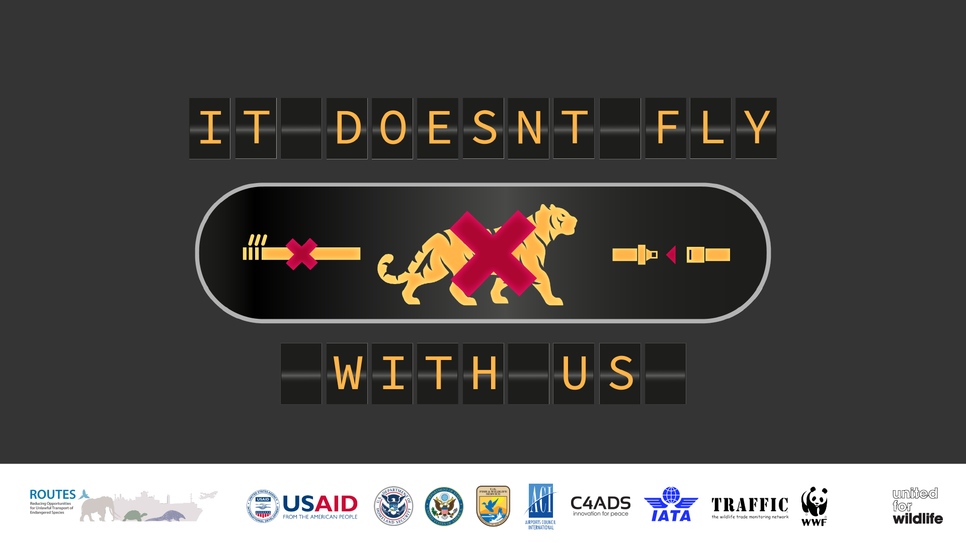 It Doesn't Fly With Us Graphic